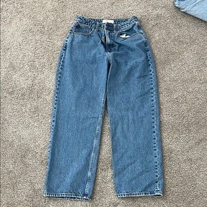 Abercrombie & Fitch Blue Straight Leg Jeans